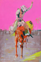 Load image into Gallery viewer, Longest Ride in Magenta Print -  20 x 30&quot;