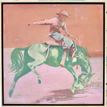 Load image into Gallery viewer, Ranch Hand, Rust/Rose - 24 x 24”